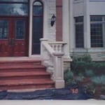 entryway stone work