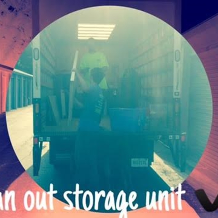 Ceaning Out Storage Unit