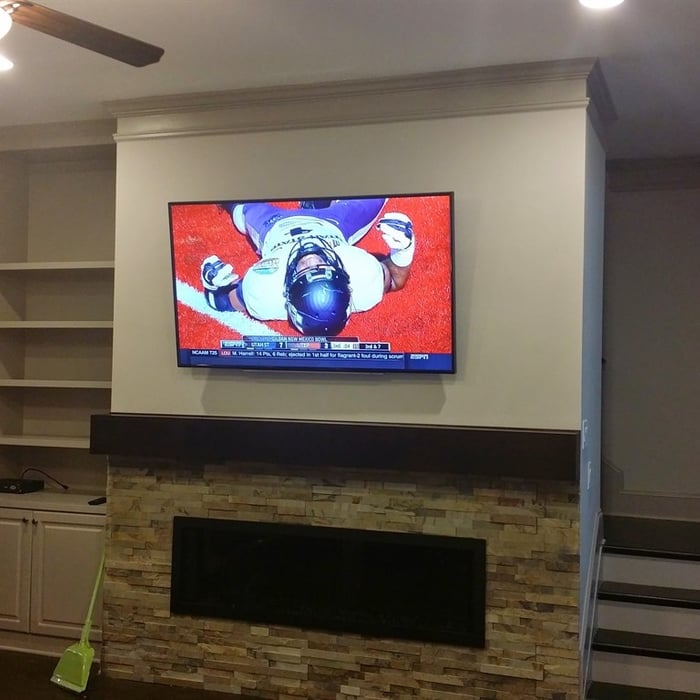 Custome Mounting 65"
