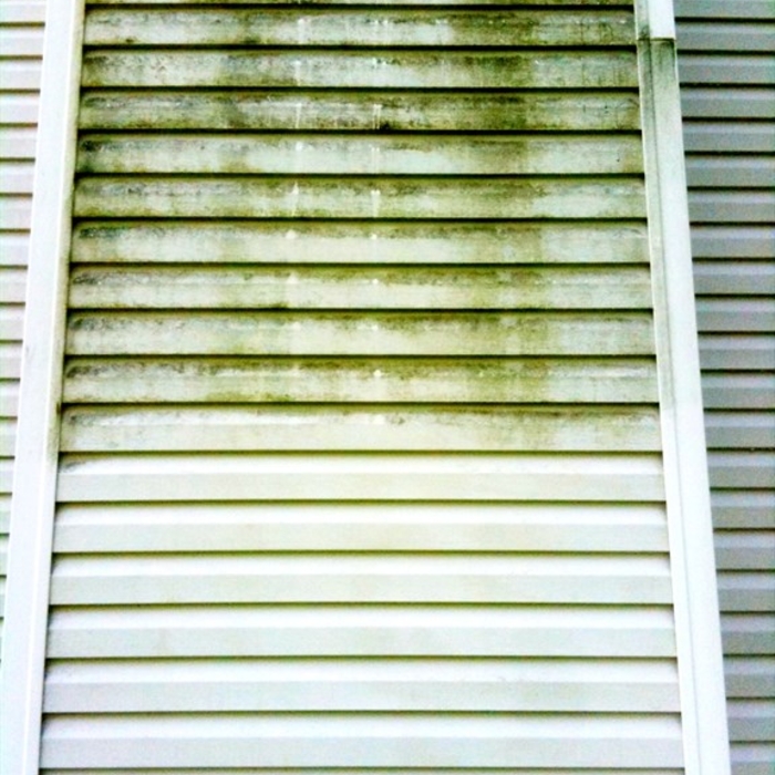 dirty/clean siding