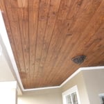 wood ceiling
