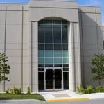 Front View of Building