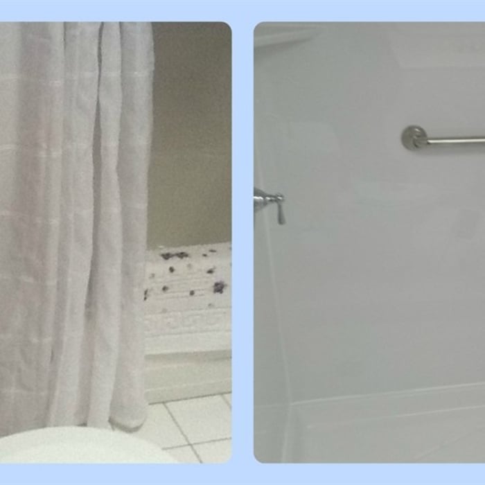 tob conversion to seated shower