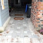 Paver walkway