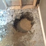 Water under the floor