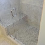 Inline shower