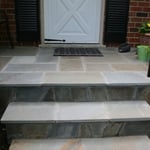 Front porch and steps