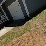 Finished project. Homeowner was very happy that they would be able to mow their entire yard without dodging stumps anymore.