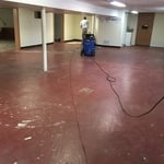 Removal of several layers of existing coating