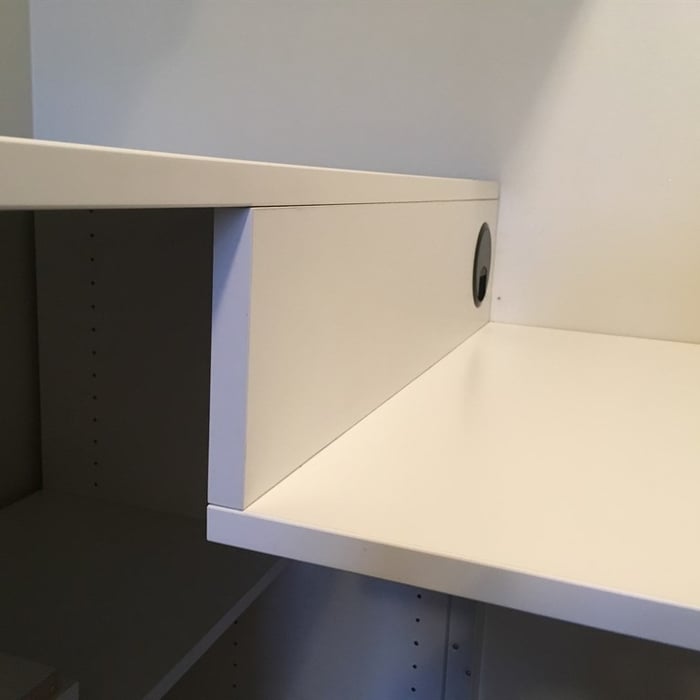 Step down for desk