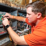 Our Techs at work