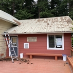 Before Metal Roof Cleaning