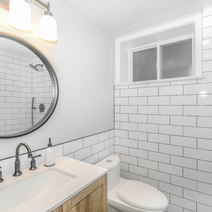 Walk in shower