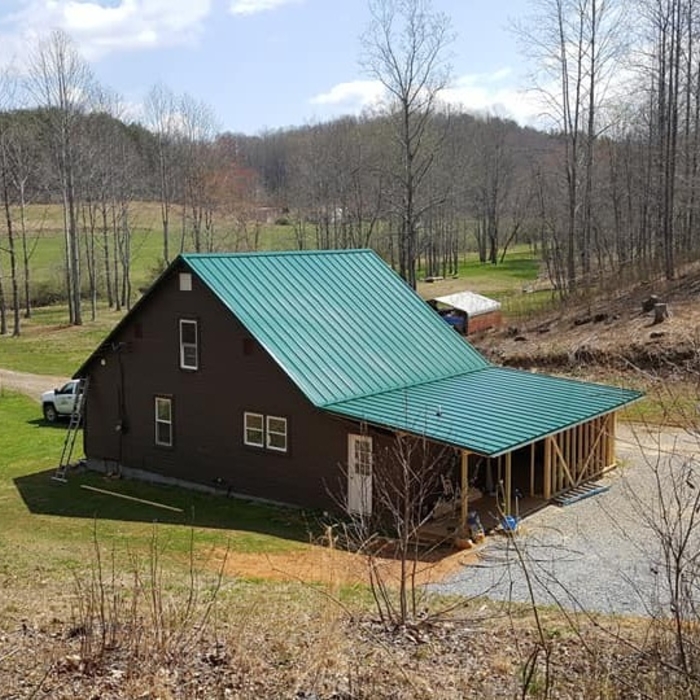 Standing Seam Metal Roof Installation