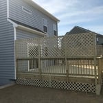 Deck for a place to relax after a long day at work
