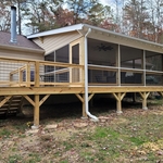 Screened in porch