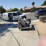 Upholstery Cleaning Project
