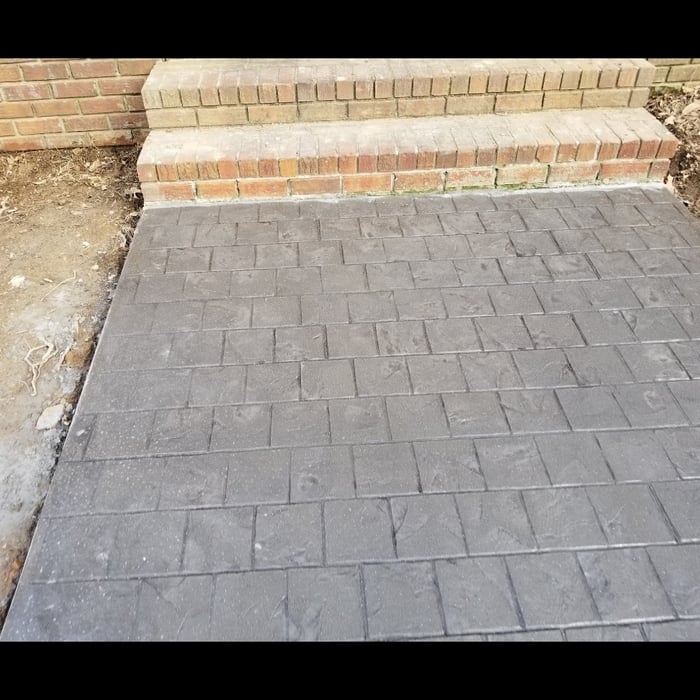 London stone stamp sidewalk