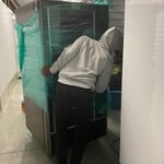 Securing at the unload