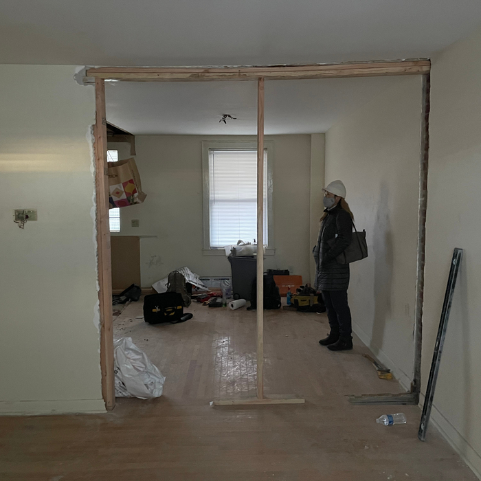 General View of First-Floor Header