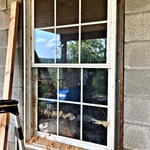 before window cleaning