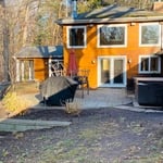 Back left side of house after