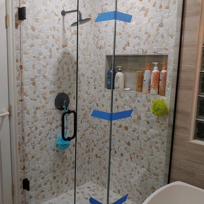 New shower