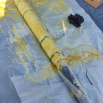 Preparing the epoxy repair piece