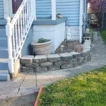 We didn't have to cut open all this concrete and landscaping to replace the sewer line, it was pulled in directly underfoot