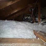 Insulation blow