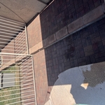 Pavers around pool