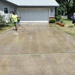 Dirty driveway