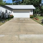 Clean driveway