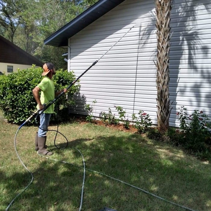 Exterior cleaning