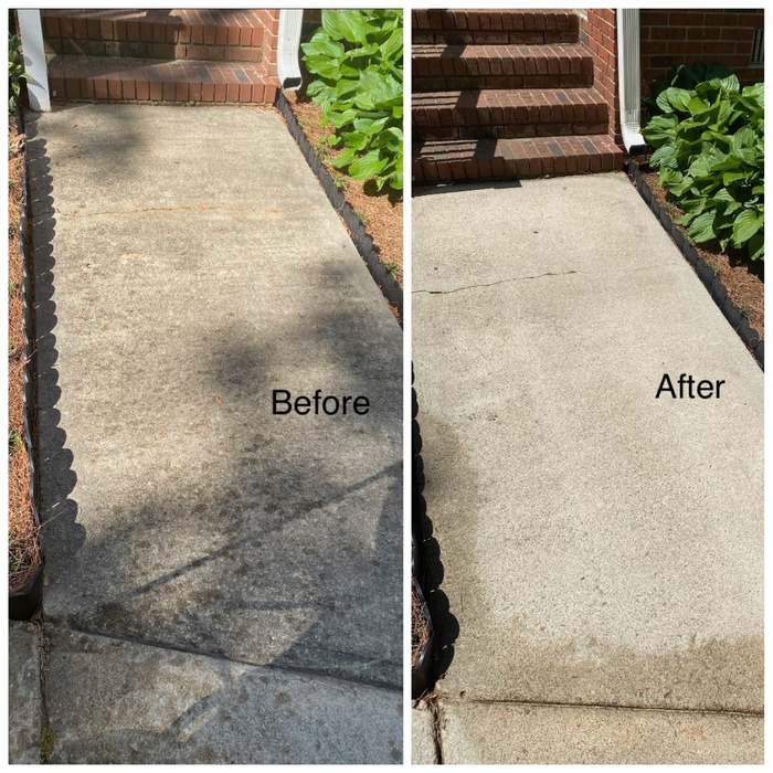 Pressure Washing Project