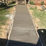 New side walk