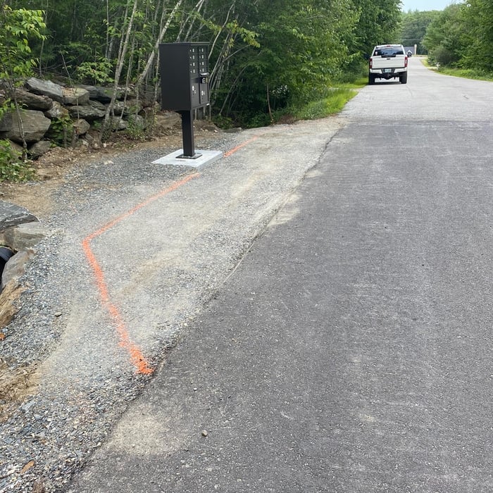 Add on paving job