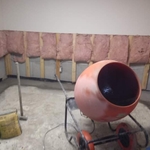 Basement Waterproofing Project