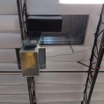 Custom Fabricated Return and supply plenum.