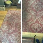 Wool rugs with pets hair and stains