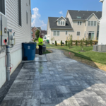 Paver job