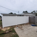New fence install