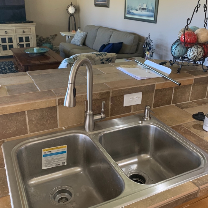 Garbage disposal and Kitchen sink installation