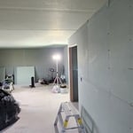 Pre tape. Clean job site