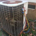 Maintenance on heatpump service