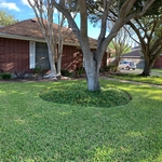 Another yard that I mowed,edged & trimmed