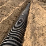 drain line installation