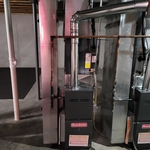 Installed two new furnace's