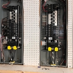 Electrical load center replacement