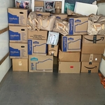 Here’s another garage picture!! But our leads loading the trucks take advantage of the spacing!! Build, Build, Build is our modo !! We’d rather have a tight packed load. Safety is key for the customer and our staff’s sake